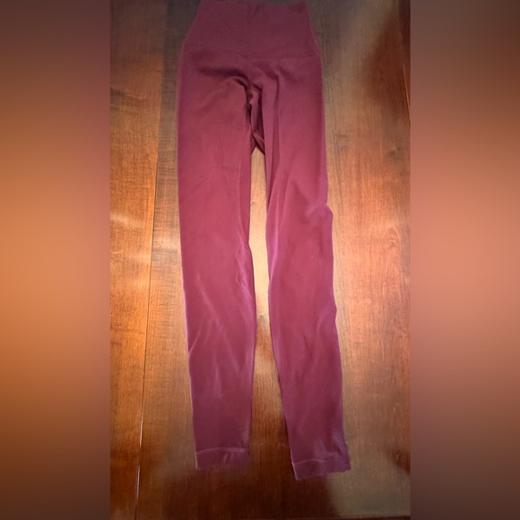 Lululemon Align High Rise 28” Burgundy Leggings - Picture 1 of 3